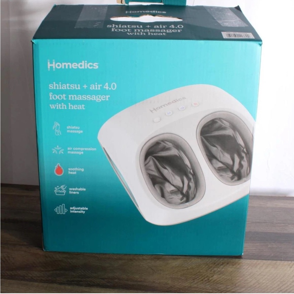 Homedics Shiatsu Air Foot Massager with Heat